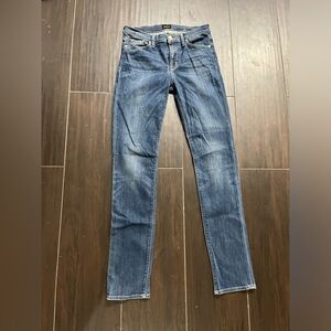 Hudson Shine Midrise Skinny Jean